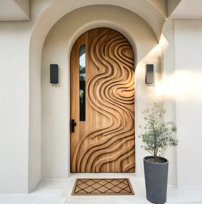 Common materials used for custom-made doors