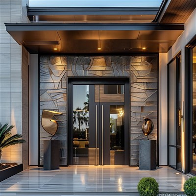 Hotel Style Entrance Door